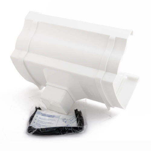 Unión Canal Bajante Decorativo - Plastigama