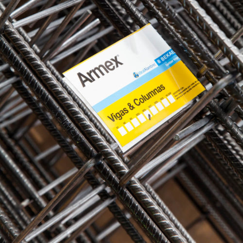 Vigas / Columnas 12mm (15x15 cm) 6.50 m V8 - Ideal Alambrec