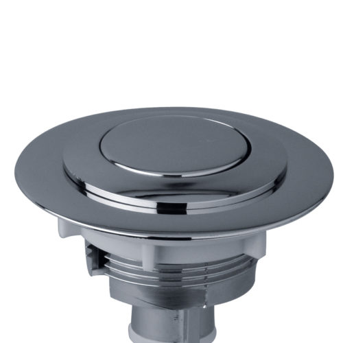 Botón de Accionamiento Cromado Simple Descarga EHE.1.3-DH-CR - FV