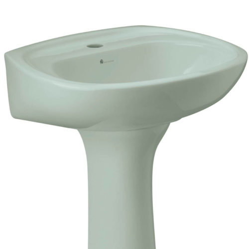 Lavatorio Gala con pedestal Verde Primavera E208-VP - FV