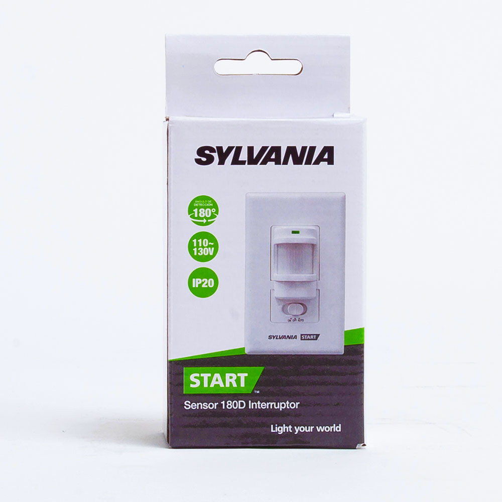 Sensor de movimiento 180D Interruptor - Sylvania